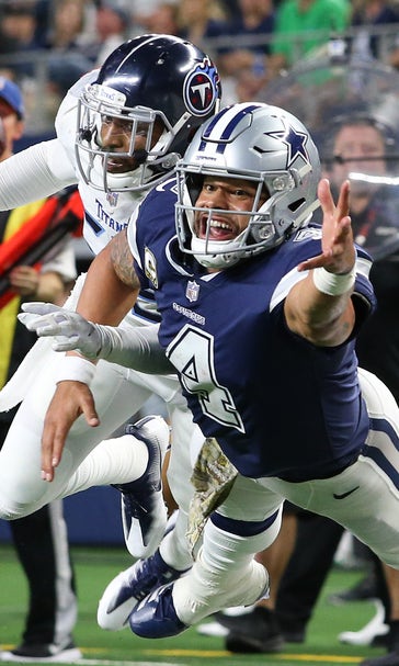 Mariota recovers, Titans top Cowboys 28-14 in Cooper's debut